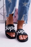 Damskie Klapki Czarne Super Losaria 
