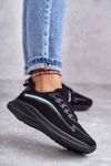 Damskie Modne Buty Sportowe Sneakersy Czarne Ida