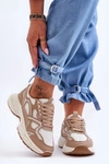 Damskie Buty Sportowe Beżowe Contiro