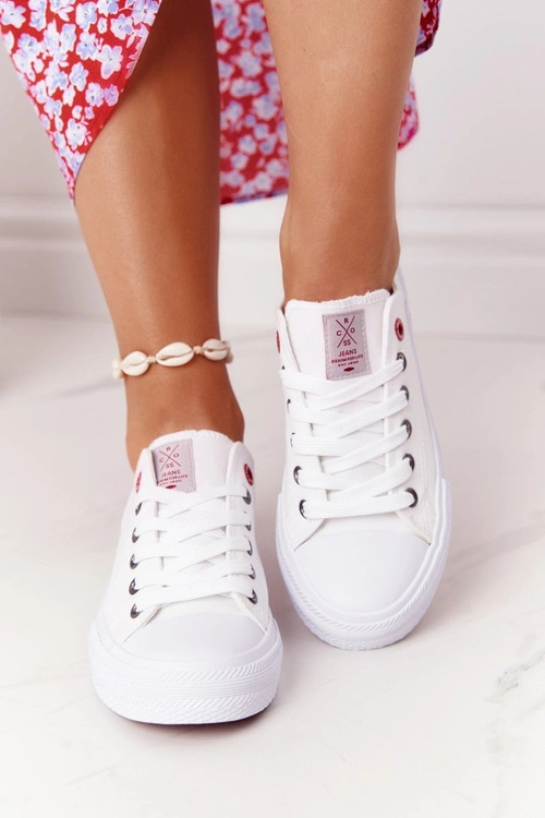 Damskie Trampki CROSS JEANS HH2R4017C Białe