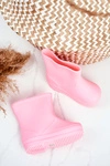 Dziecięce Gumowe Kalosze Różowe Klasyczne Lullaby
