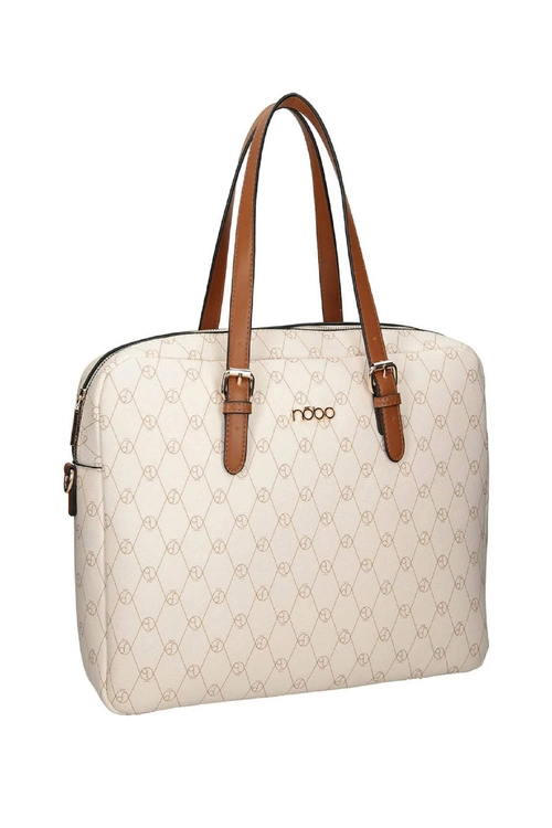 Duża Torebka NOBO M0420-CM00 Jasnobeżowa