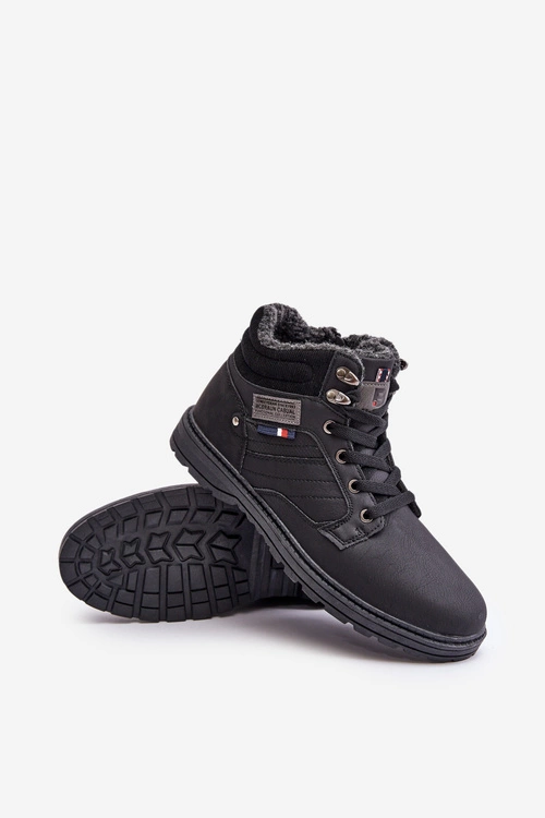 Ocieplane Trapery Męskie McBraun Czarne