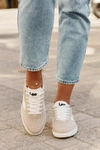 Sneakersy Damskie LEE LIAN WOMEN LOW 50251005.33F Beżowe
