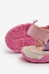 Sandały Dziewczęce Na Rzepy Big Star NN374238 Różowe
