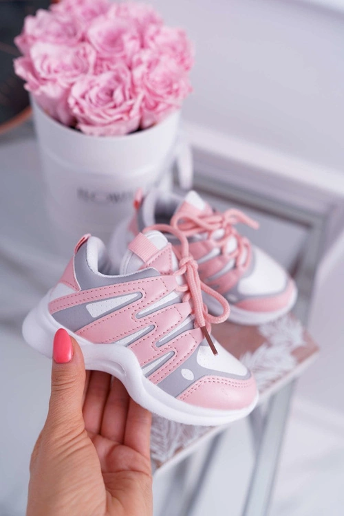 Dziecięce Buty Sportowe Różowe Nathie