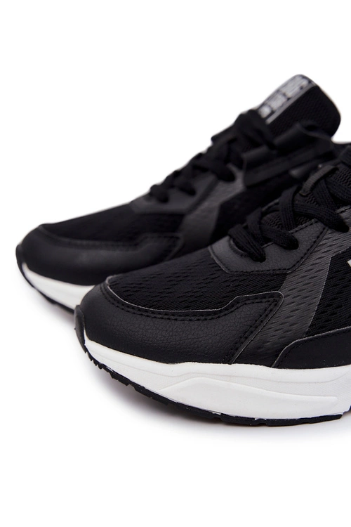 Męskie Sportowe Buty Sneakersy Big Star JJ174401 Czarne