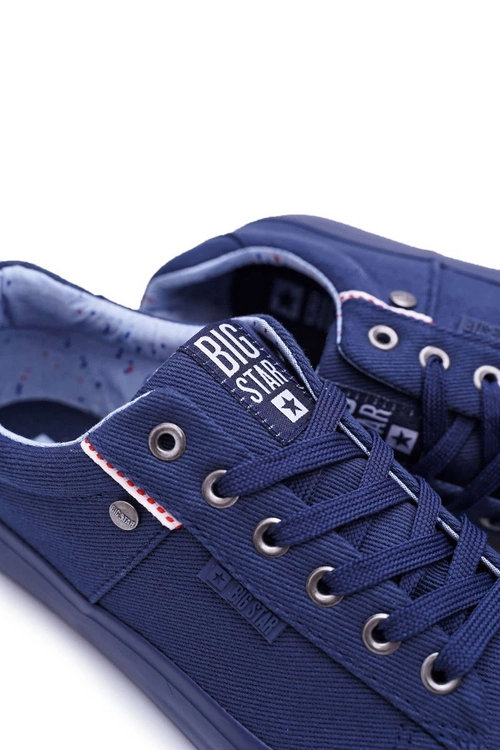 Trampki Męskie Big Star Granatowe AA174094