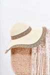 Damski Kapelusz Na Lato Beżowy Sabrina