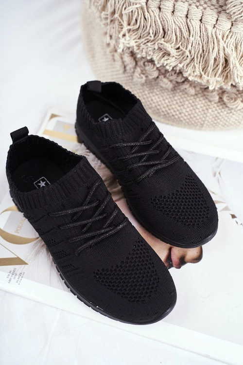 Sportowe Buty Dziecięce Czarne Filip