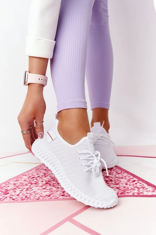 Damskie Sportowe Buty Slip-on Białe Do It