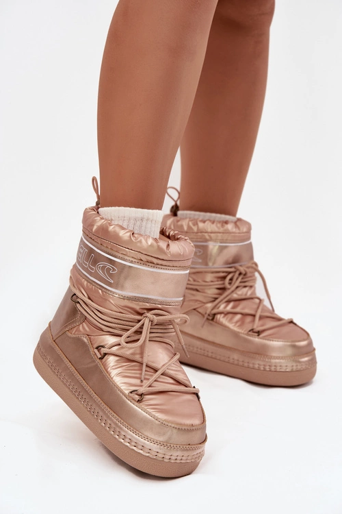 Śniegowce Damskie Z Wiązaniem O'NEILL LISA WOMEN HIGH 90253012.99U Złote