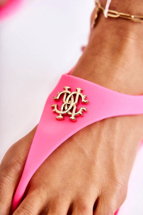 Damskie Sandałki Neonowe Różowe Sonner