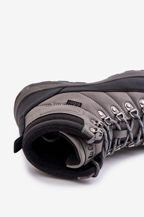 Ocieplane Buty Trekkingowe Męskie Lee Cooper LCJ-24-03-3033M Szare