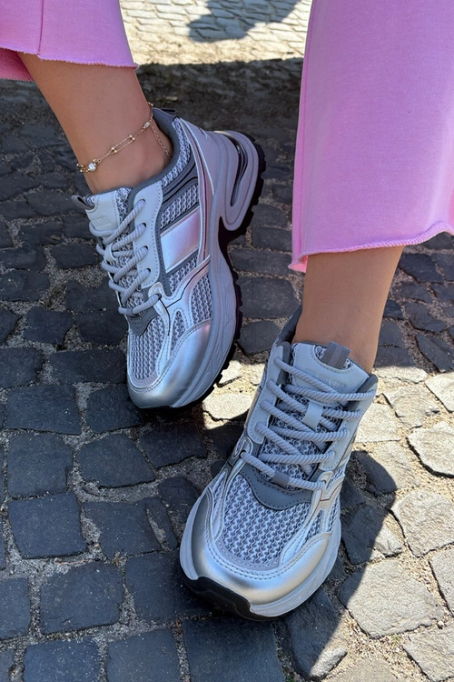 Sneakersy Damskie Big Star RR274A193 Szare