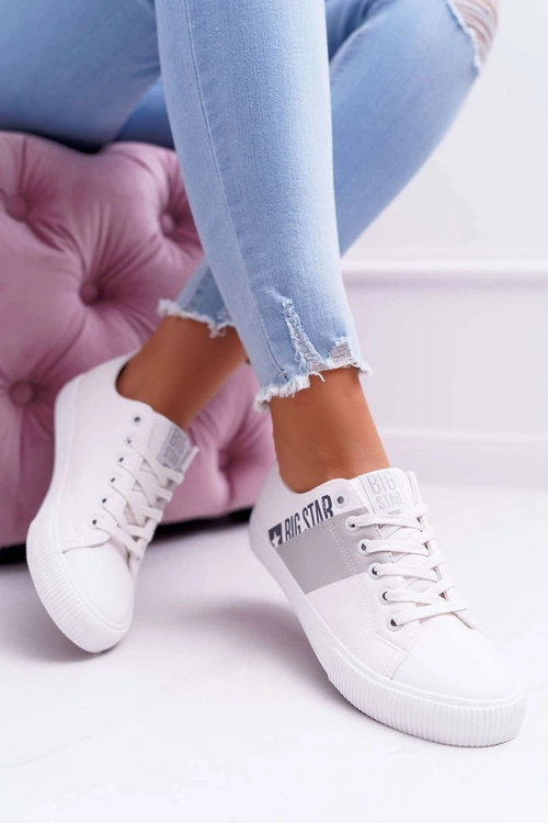 Damskie Trampki Big Star Białe EE274091