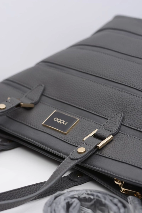 Damska Duża Szara Torba Nobo