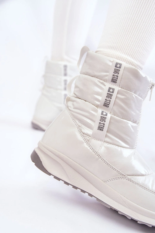 Damskie Śniegowce Big Star KK274393 Białe