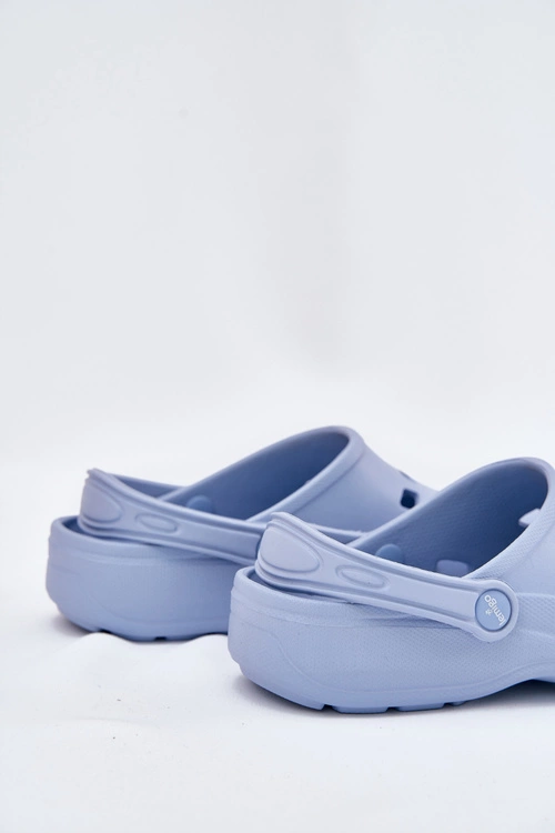 Klapki Damskie Piankowe LEMIGO 806 Niebieskie