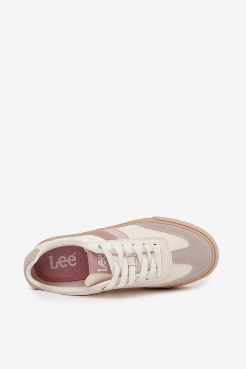 Sneakersy Damskie LEE AILANI WOMEN LOW 50253004.02A Zgaszona Biel