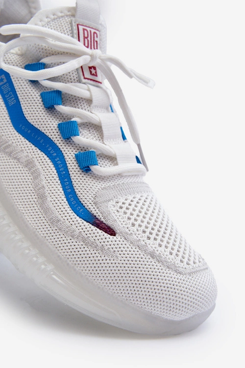 Buty Sportowe Męskie HI-POLY SYSTEM Big Star NN174451 Białe