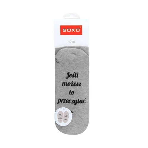 Damskie Skarpetki SOXO "Jeśli możesz to przeczytać proszę, podaj mi wino"