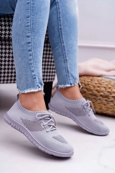 Damskie Sportowe Buty Szare Jenny
