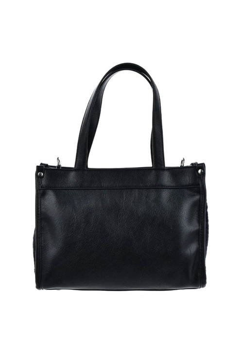 Torebka Kuferek Z Futerkiem Big Star OO574067 Czarna