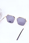 Geometryczne Okulary Przeciwsłoneczne Szare