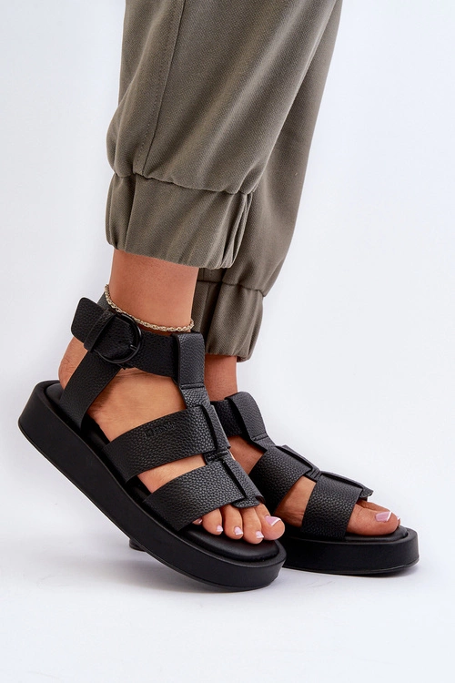 Damskie Sandały Big Star NN274071 Czarne