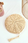 Damska Torebka Pleciona Boho Beżowa