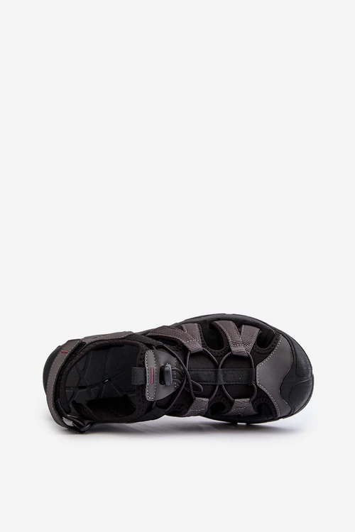 Wygodne Męskie Sandały 4FRSS24FSANM058-23S Szare