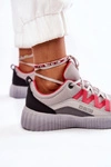 Damskie Buty Sportowe Sneakersy Big Star KK274060 Szare