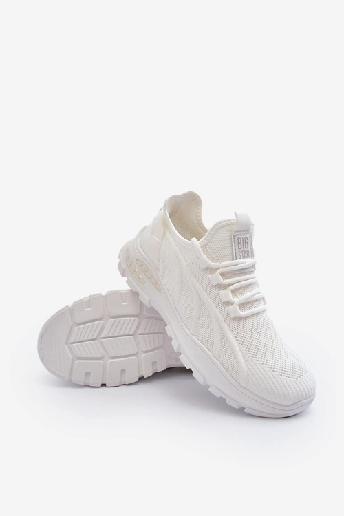 Sneakersy Męskie HI-POLY SYSTEM Big Star NN174468 Białe