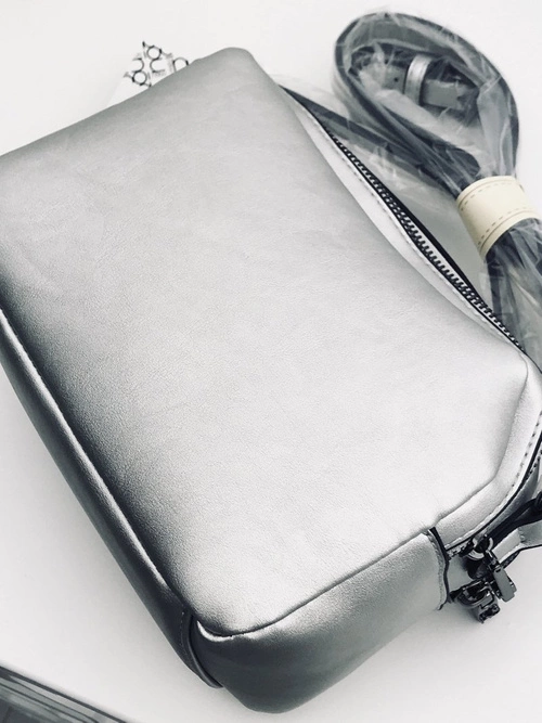 Nobo Srebrna Damska Torebka Listonoszka