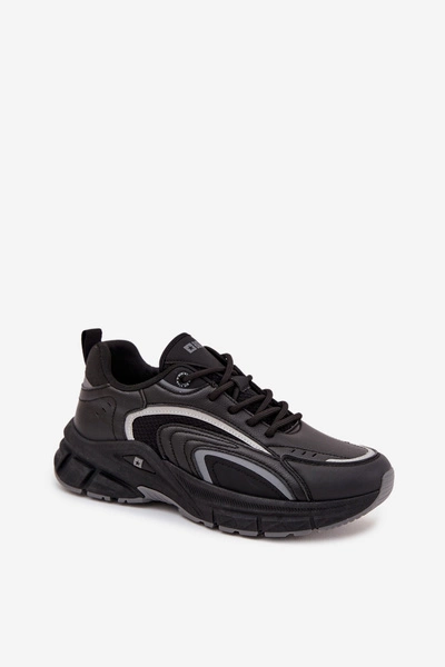 Buty Sportowe Sneakersy Męskie Big Star SS174285 Czarne