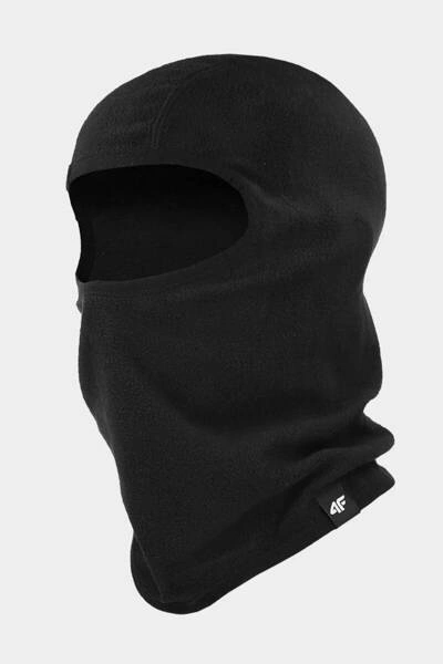 Kominiarka Narciarska Z Mikropolaru Unisex 4F 4FAW23ABALU017-20S Czarna