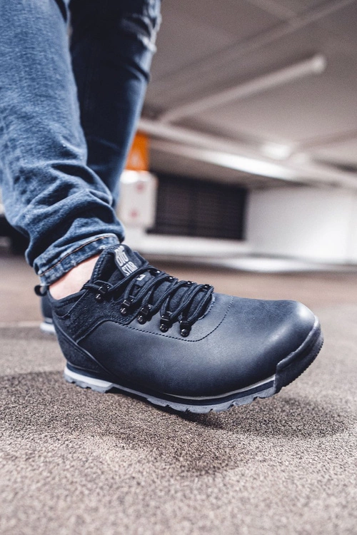 Buty Trekkingowe Męskie Big Star Granatowe EE174443