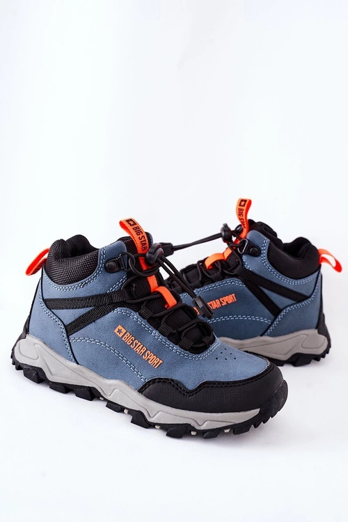 Dziecięce Buty Trekkingowe Big Star GG374048 Granatowe