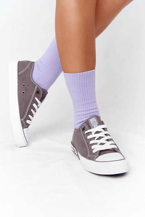 Damskie Trampki BIG STAR HH274116 Szare