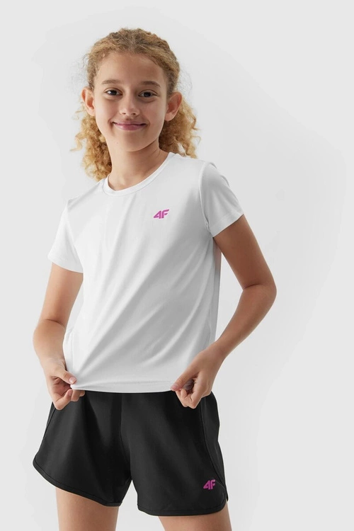 Komplet 4F Dziecięcy Sportowy Szybkoschnący Na Wf 4FJAW23TAPSF014-20S