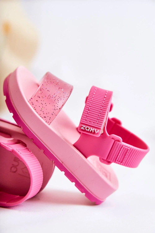 Wygodne Dziecięce Sandałki Pachnące ZAXY JJ385026 Różowe