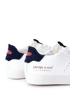 Trampki Męskie Cross Jeans Białe II1R4012C
