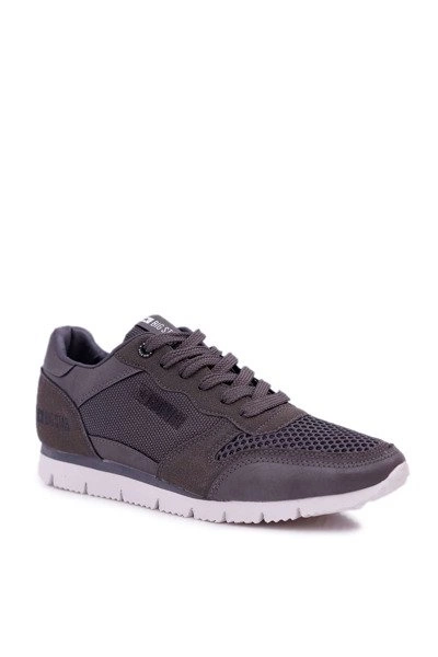 Sportowe Męskie Buty Big Star Szare DD174109