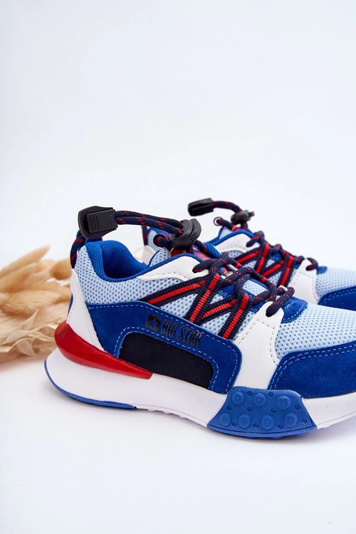 Dziecięce Buty Sportowe Memory Foam System Big Star LL374220 Niebieskie