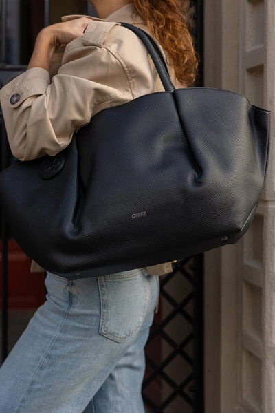 Duża Torebka Damska Shopper Big Star SS574005 Czarna