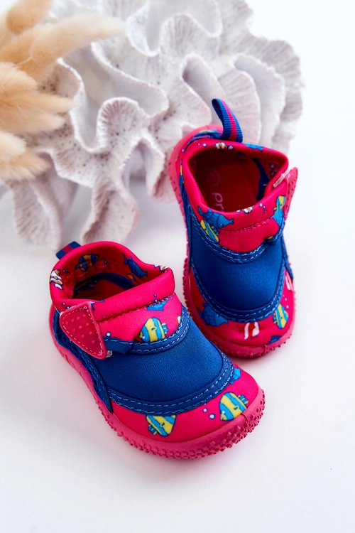 Dziecięce Buty Sportowe Do Wody ProWater 21-37-019B Różowe