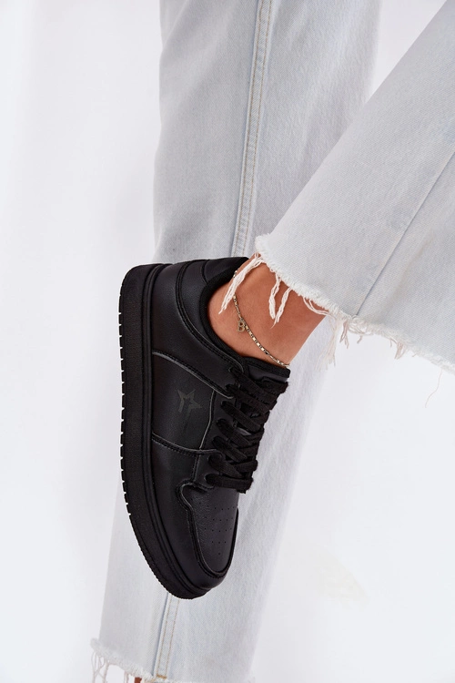 Sneakersy Damskie Big Star RR274A242 HI-POLY SYSTEM Czarne