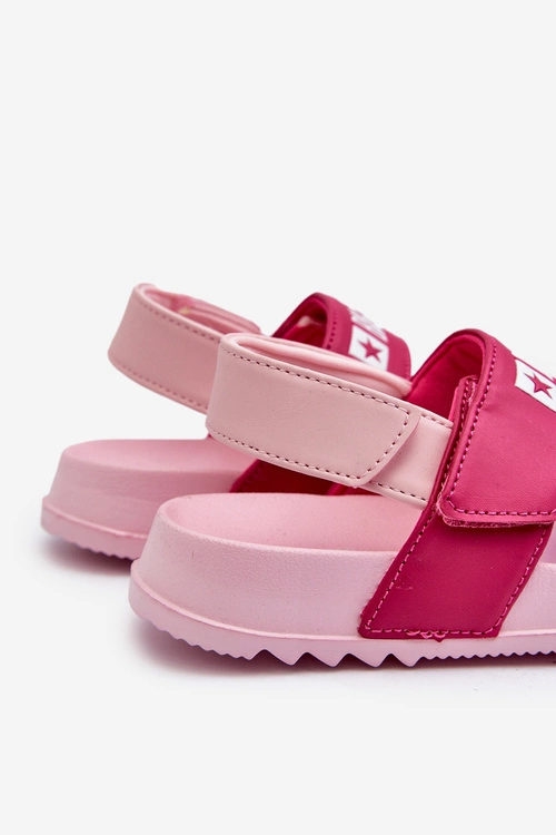 Lekkie Sandały Dla Dziewczynki Big Star NN374530 Różowe