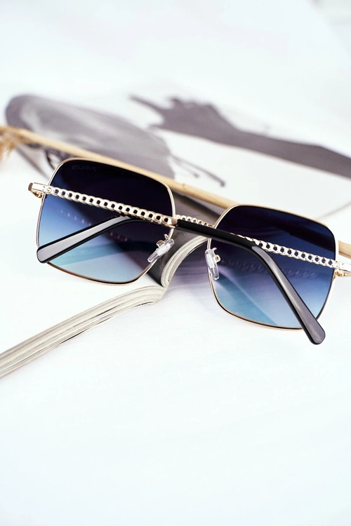 Okulary Przeciwsłoneczne Prius PRE-14 Złote Różowe Szkła Lustrzane